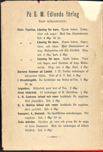 Läsning för barn. Sjunde boken. Lekar, visor och sagor.