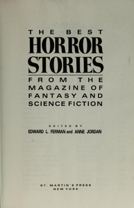 The Best Horror Stories from The Magazine of Fantasy & Science Fiction