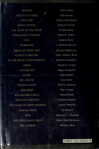 The Best Horror Stories from The Magazine of Fantasy & Science Fiction