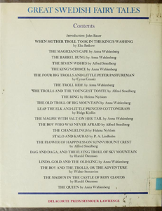 Great Swedish Fairy Tales