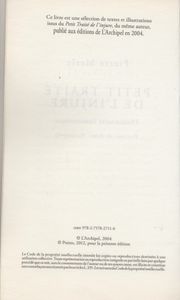 Petit Traité De L'injure