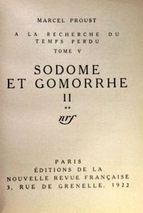 Sodome et Gomorrhe