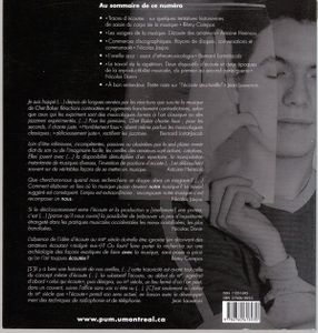 Circuit Musiques Contemporaines - Qui Écoute ? 2 - Volume 14 Numéro 1 