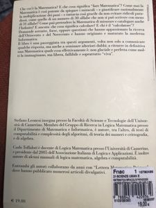 Matematica, miracoli e paradossi, Storie di cardinali da Cantor a Gödel.