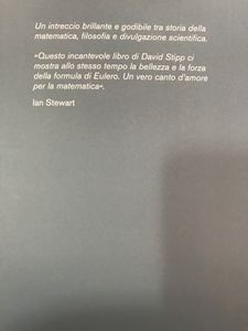 L'Equazione Di Dio. Eulero E La Bellezza Della Matematica.