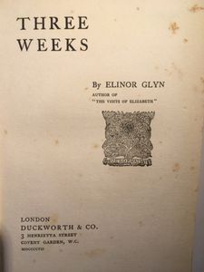 Three Weeks