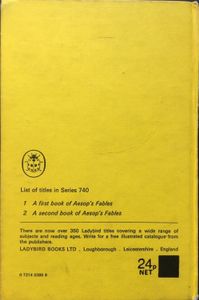 A Second Book of Aesop's Fables