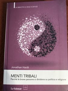 Menti Tribali. Perchè Le Brave Persone Si Dividono Su Politica E Religione.