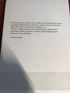 Menti Tribali. Perchè Le Brave Persone Si Dividono Su Politica E Religione.