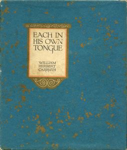Each in His Own Tongue