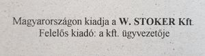 W. STOKER Kft.