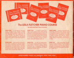 The Leila Fletcher Piano Course: Book One