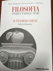 Filosofia - Storia Parole Temi - Vol. 01 - Il Pensiero Greco