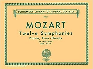 Twelve Symphonies for Piano, Four Hands in Two Books: Book 1