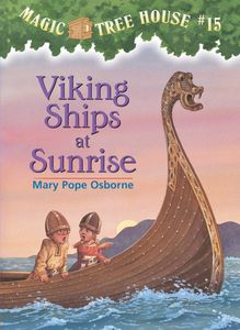 Viking Ships At Sunrise