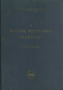 A magyar helyesírás szabályai
