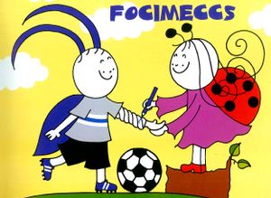 Bogyó és Babóca sportol