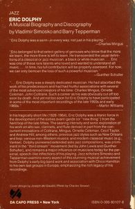 Eric Dolphy: A Musical Biography & Discography