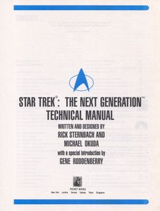 Star Trek: The Next Generation: Technical Manual