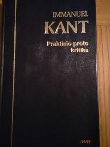 Praktinio Proto Kritika