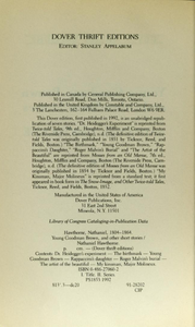 Young Goodman Brown and Other Short Stories