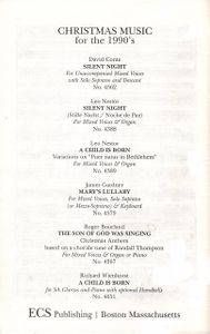 Fantasia on Christmas Carols - SATB