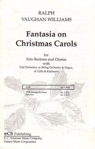Fantasia on Christmas Carols - SATB
