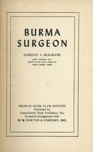 Burma Surgeon