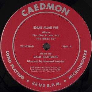 Basil Rathbone Reads Edgar Allan Poe