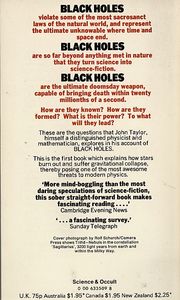 Black Holes: The End of the Universe?