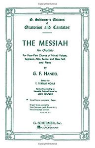 The Messiah: Vocal Score