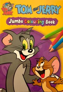 Tom and Jerry Jumbo Colouring Book