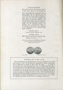 The Victor Book of the Opera