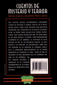 Cuentos De Misterio Y Terror