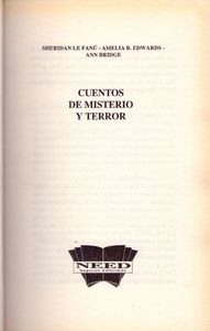 Cuentos De Misterio Y Terror