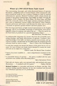 Operetta: A Theatrical History