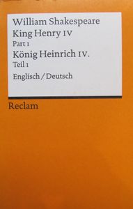 King Henry IV Part 1 - König Heinrich IV. Teil 1