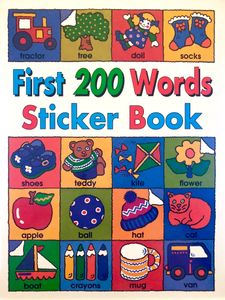 First 200 Words Sticker Book