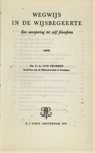Wegwijs in de wijsbegeerte