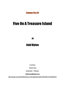 Five on a Treasure Island