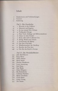 JAZZ Geschichte und Persönlichkeiten