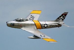 North American F-86 Sabre Jet Fighter