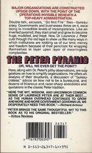 The Peter Pyramid: Or, Will We Ever Get the Point?