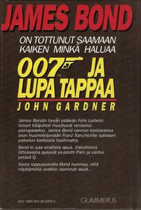 007 Ja Lupa Tappaa