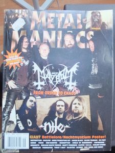 Metal Maniacs Sept 2007
