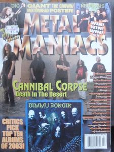 Metal Maniacs Feb 2004