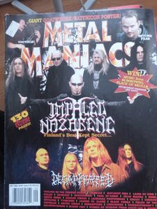 Metal Maniacs Sept 2006