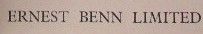 Ernest Benn Limited