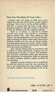 Arthritis, Nutrition and Natural Therapy