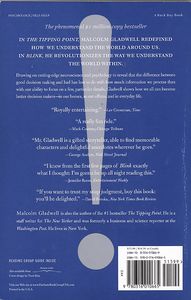 Blink: The Power of Thinking Without Thinking